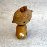 Vintage Kokeshi #107 - "Butterfly Baby" - Small