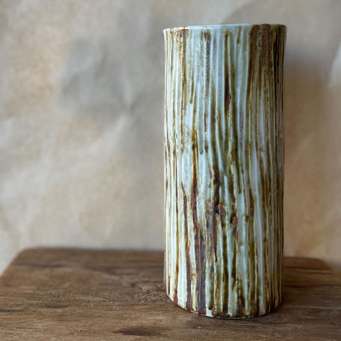 Timna Taylor - Tall Cylinder Vase #8 - April 2023