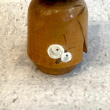 Vintage Kokeshi #107 - "Butterfly Baby" - Small