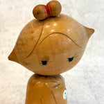 Vintage Kokeshi #107 - "Butterfly Baby" - Small