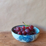 "Kosome" Oval Ceramic "Budoh" Bowl