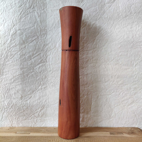 Hand Turned Wooden Grinder #10 - Paperbark