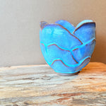 "Pale Moon" Petal Vase - Medium