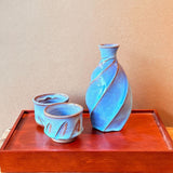 "Pale Moon" Sake Set #03