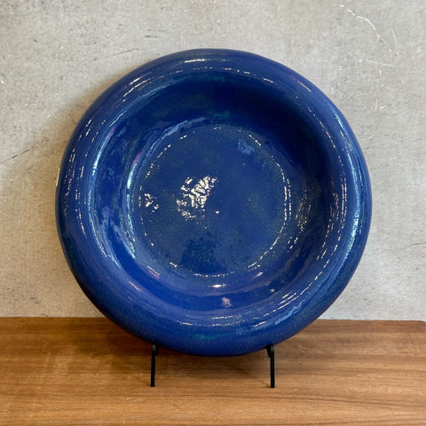 Dimple Platter in Yves Klein Blue - Large