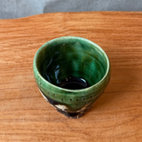Oribe Guinomi (Sake Cup) - Rounded