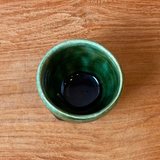 Oribe Guinomi (Sake Cup) - Rounded