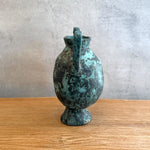 Vase - Urn-Shaped - Green Speckle - Small #01
