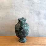 Vase - Urn-Shaped - Green Speckle - Small #03