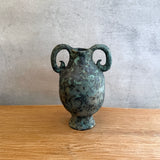 Vase - Urn-Shaped - Green Speckle - Small #06