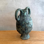 Vase - Urn-Shaped - Green Speckle - Small #06