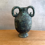 Vase - Urn-Shaped - Green Speckle - Small #06