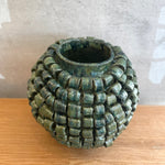 "Loop de Loop" Vase in Olive Green - Large