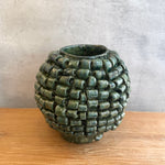 "Loop de Loop" Vase in Olive Green - Large