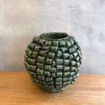 "Loop de Loop" Vase in Olive Green - Large