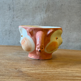 "Three Face" Cups