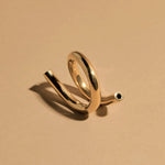 Incense Holder - Brass - Looped