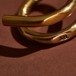Incense Holder - Brass - Looped