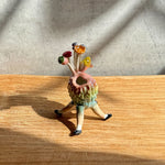 "Dancing Lychee" Bud Vase #01 - Black Shoes