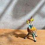 "Dancing Lychee" Bud Vase #02 - Red Shoes