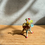 "Dancing Lychee" Bud Vase #03 - Red Shoes