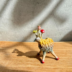 "Dancing Lychee" Bud Vase #03 - Red Shoes