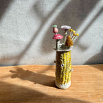 "Corn" Vase #02 - Yellow - Small