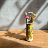 "Corn" Vase #02 - Yellow - Small