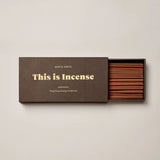 This Is Incense - "Grounded" - Ylang Ylang, Nutmeg, Sandalwood