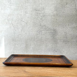 Rectangular "Urushi" Tray - "Goldfish" Design - Medium
