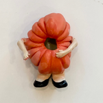 "Tomato Man" Wall Vase - Red #01 - "Off The Table" • Nov24