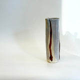 Cylinder Vase - Tall - Facetted - Large • May25 • TH0201