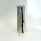 Cylinder Vase - Tall - Facetted - Large • May25 • TH0201