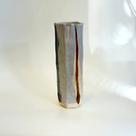 Cylinder Vase - Tall - Facetted - Large • May25 • TH0201