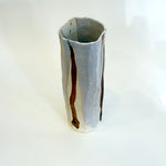 Cylinder Vase - Tall - Facetted - Large • May25 • TH0201