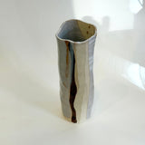 Cylinder Vase - Tall - Facetted - Large • May25 • TH0201