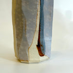 Cylinder Vase - Tall - Facetted - Large • May25 • TH0201