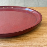 Gourd-Shaped "Urushi" Tray in Red - Medium