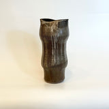 "Combed" Vase - Tall - Large • May25 • TH0007