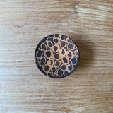 Raised Wooden Dish - Hand-Carved - XS