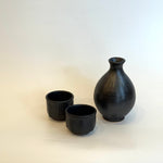 Sake Set - Ash "Tenmoku" Tokkuri (Sake Pourer) • May25 • TH0402