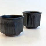 Sake Set - Ash "Tenmoku" Tokkuri (Sake Pourer) • May25 • TH0402