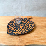 Wooden Serving Dish - "Vegetables" - Medium