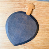 Wooden Serving Dish - "Vegetables" - Medium
