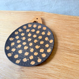Wooden Serving Dish - "Apples" - Medium