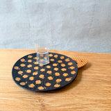 Wooden Serving Dish - "Apples" - Medium