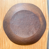 Wooden Serving Bowl - Hand-Carved - Large