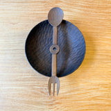 Serving Fork / Spoon - Hand-Carved - Medium