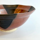 Chequered Bowl - Iron Red & Matte Black - Medium • May25 • TH0502
