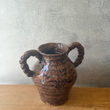 Vase - Urn-Shaped, Handled - Ruby Speckle - Large